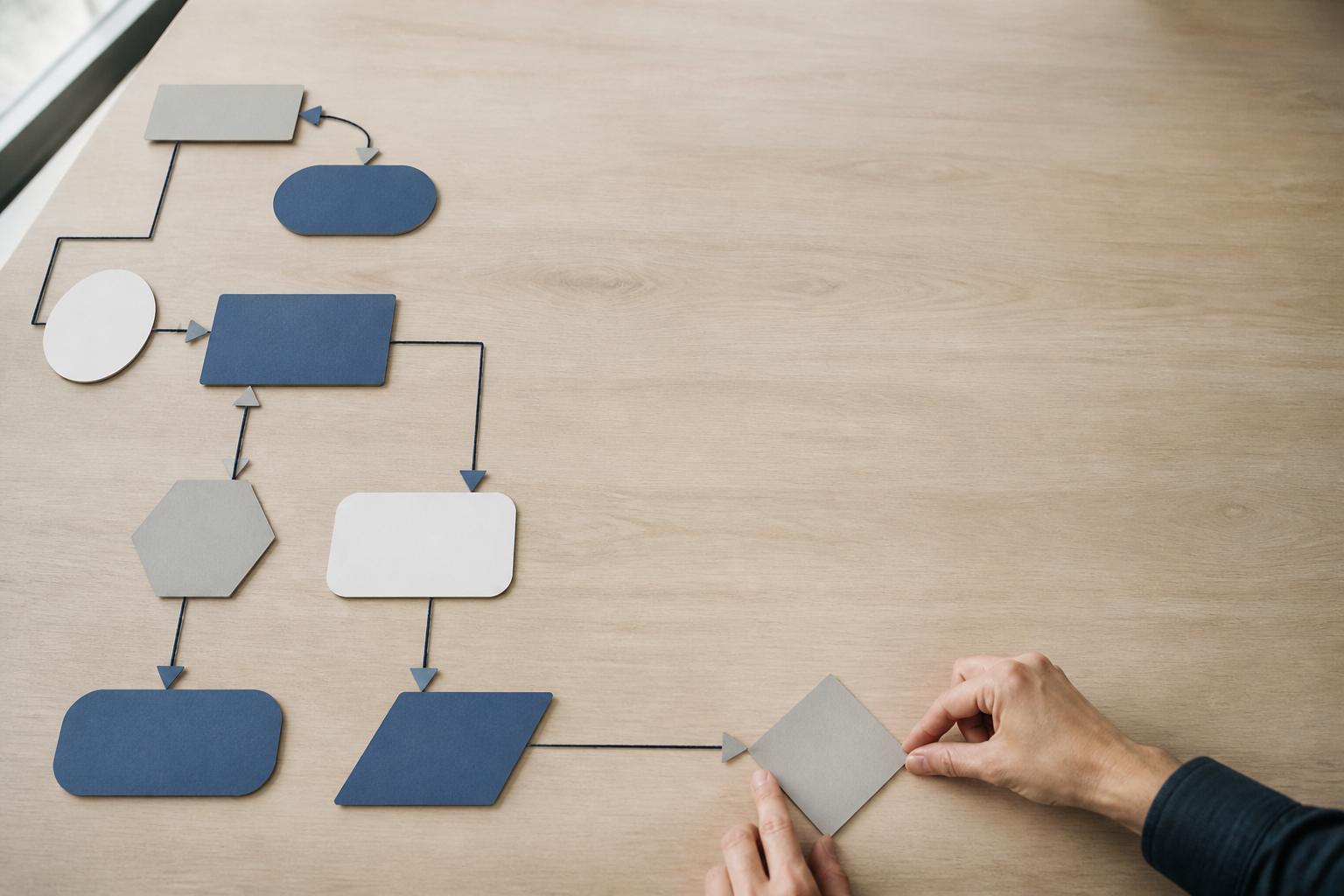 Create flow diagrams online with smart connectors in FlowBoard