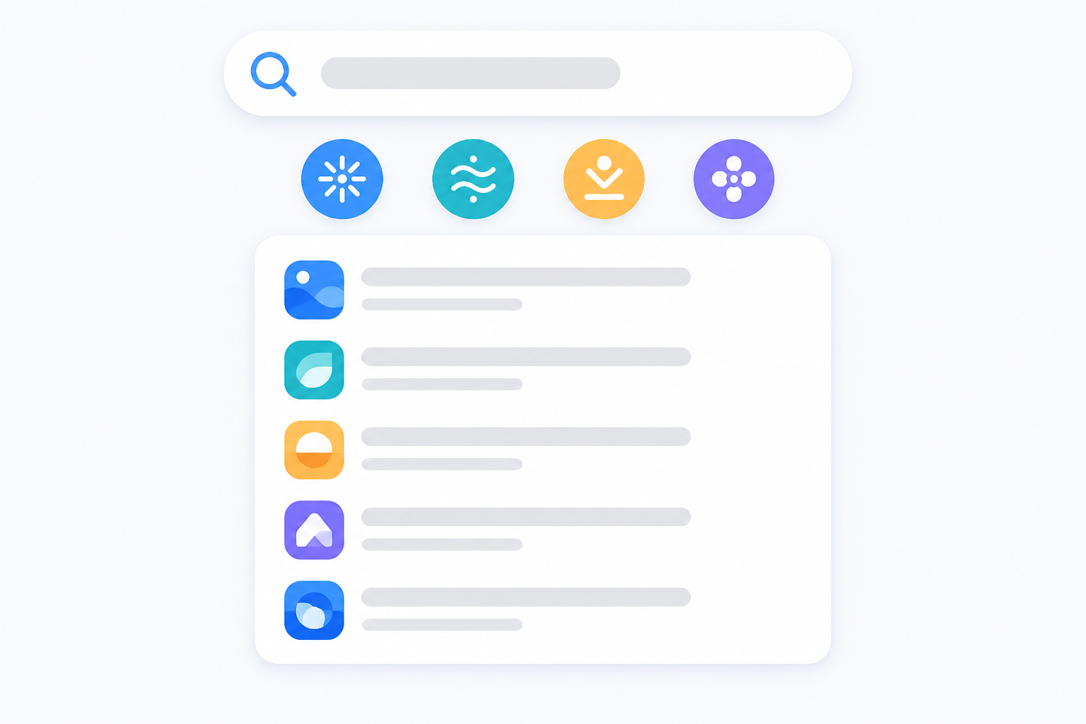 Dual search