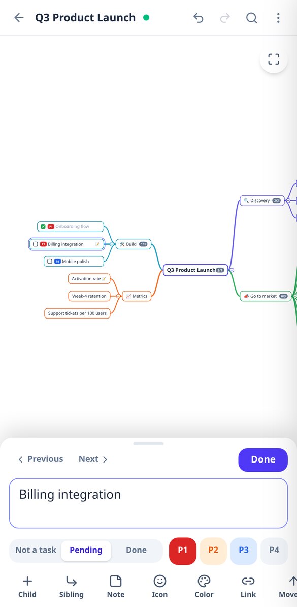 aiMindMap - Screenshot 5
