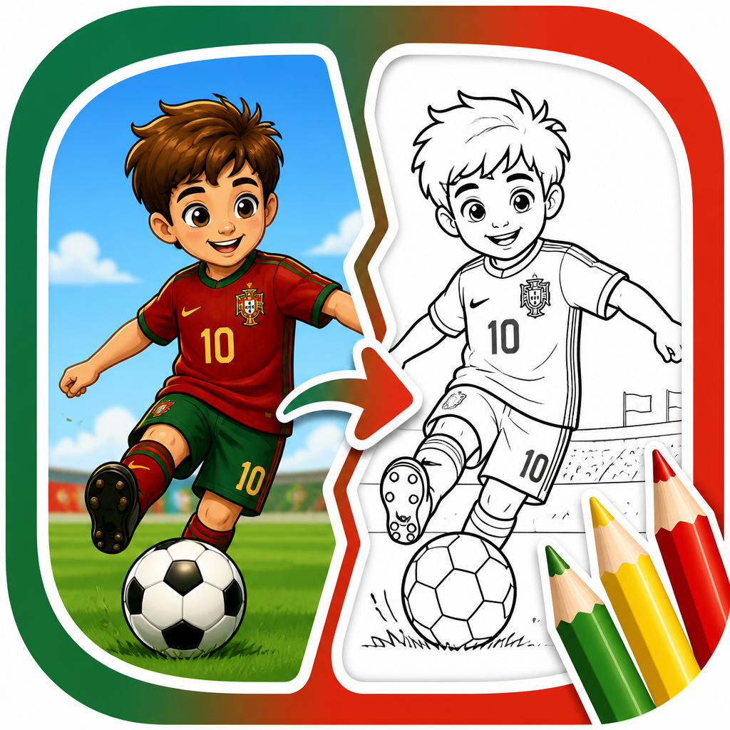 Coloring Page - Portugal Kit