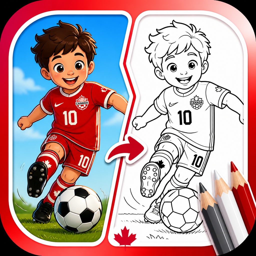 Coloring page - Canada Kit