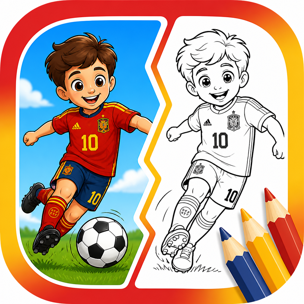 Coloring Page - Spain Kit