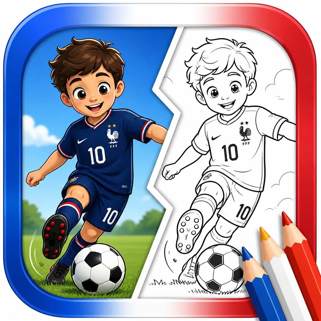Coloring Page - France Kit