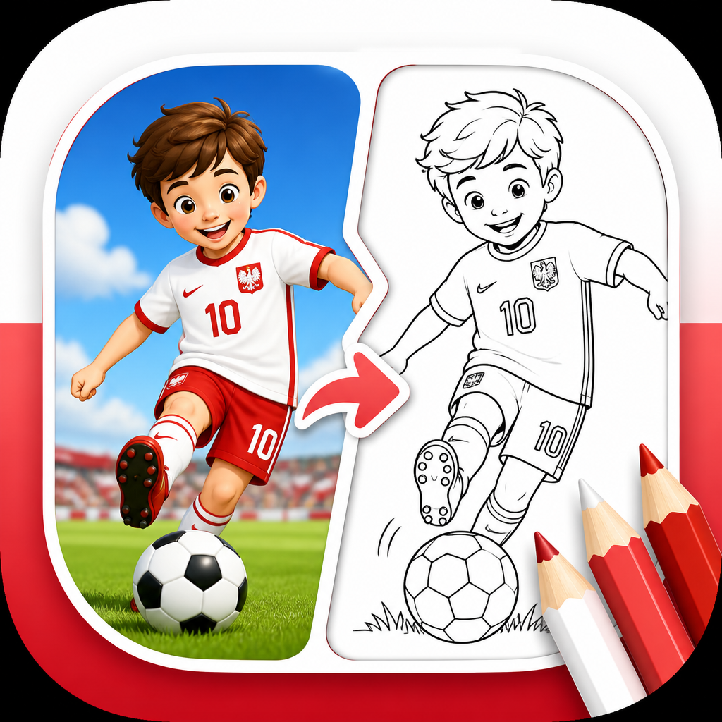 Coloring Page - Poland Kit
